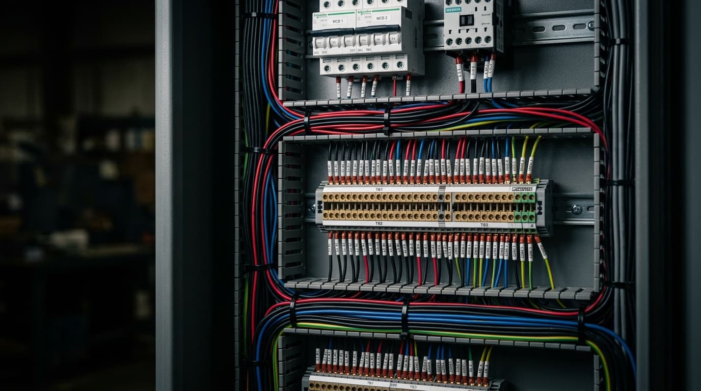 Underground electrical conduit navigating solid rock terrain